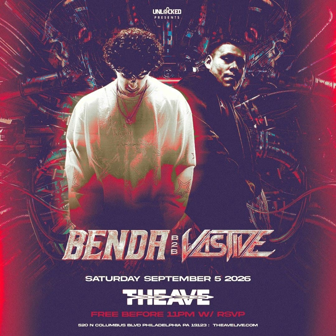 BENDA B2B VASTIVE at The Ave Live in Philadelphia