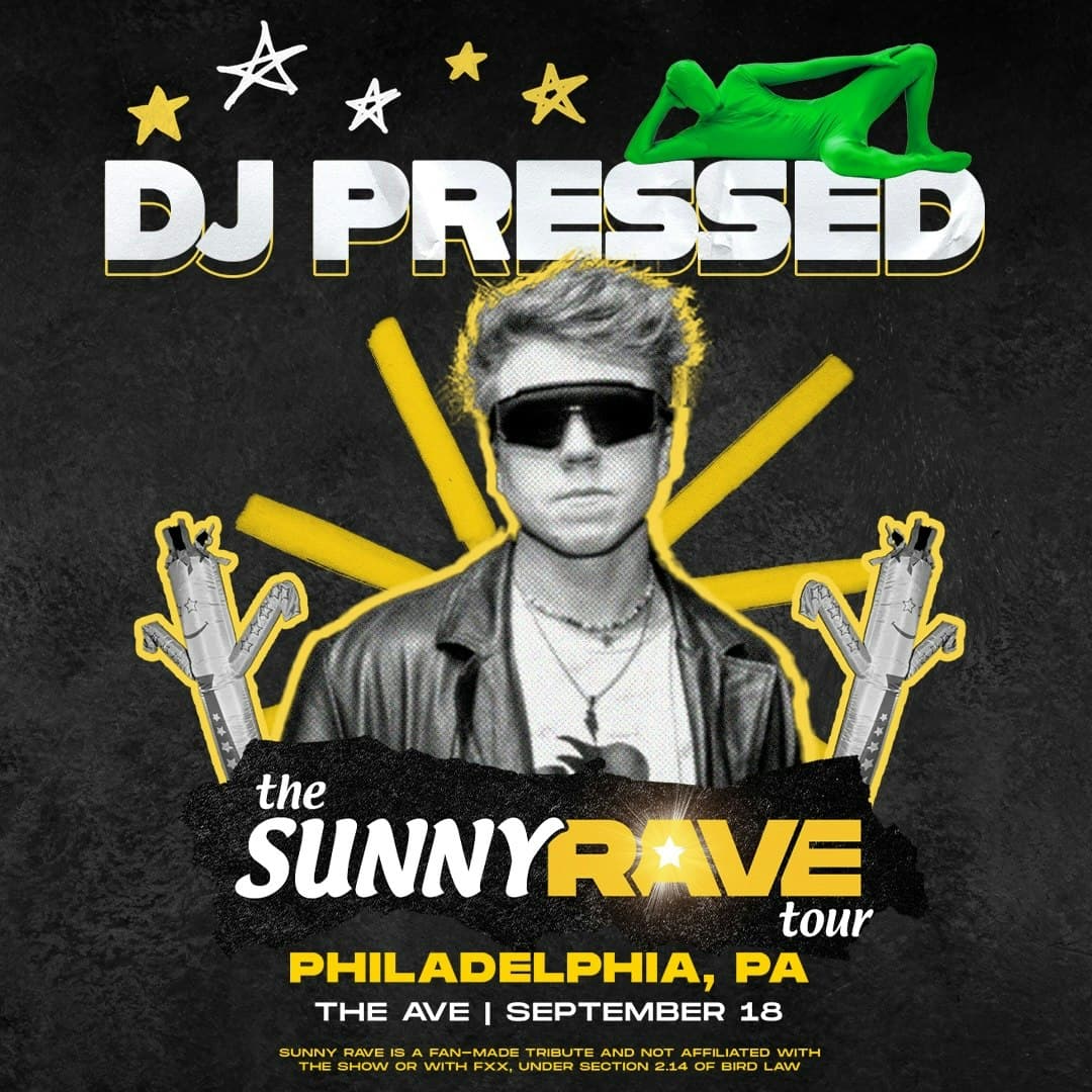 SUNNY RAVE at The Ave Live in Philadelphia